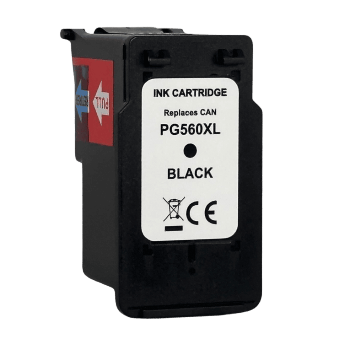 Yhteensopiva Canon PG-560XL musta mustekasetti mustesuihkutulostimelle