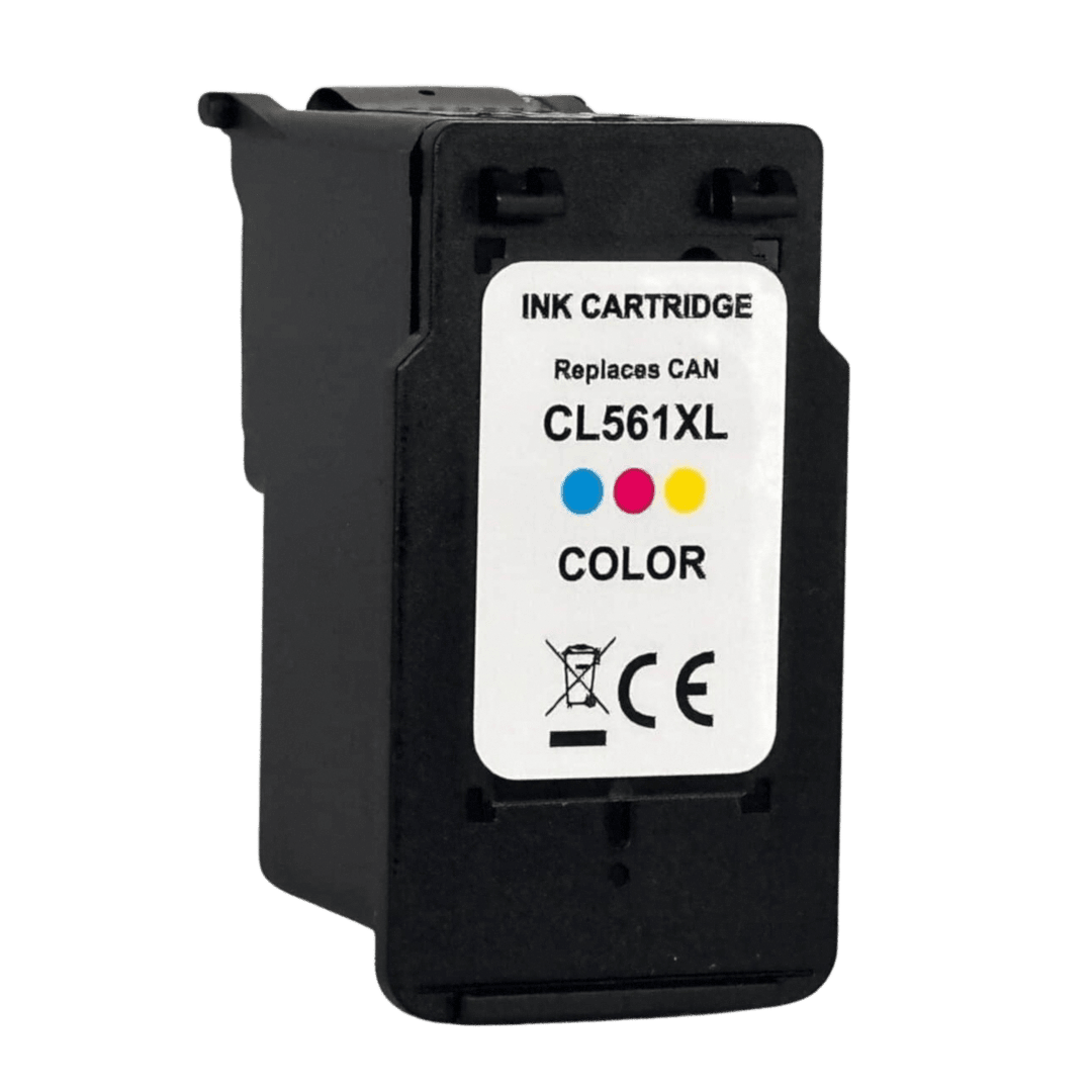 Yhteensopiva Canon CL-561XL kolmivärinen mustekasetti mustesuihkutulostimelle