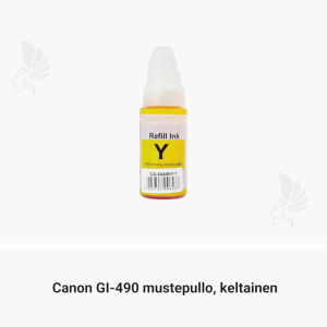 Canon GI-490 mustepullo, keltainen - Yhteensopivat tulostinmallit