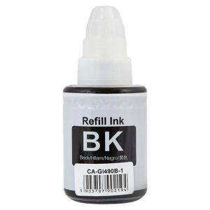 Canon GI-490 mustepullo, musta – tarvike, premium - Yhteensopivat tulostinmallit