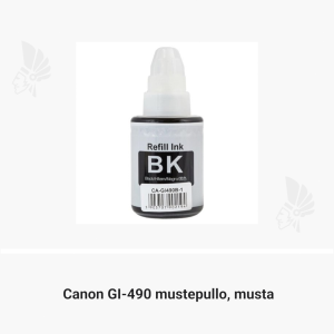 Canon GI-490 mustepullo, musta - Yhteensopivat tulostinmallit