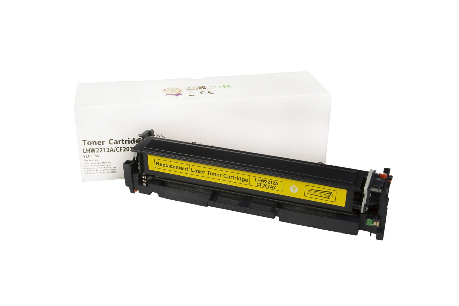 HP 207A laserkasetti, keltainen – tarvike, premium - Yhteensopivat tulostinmallit