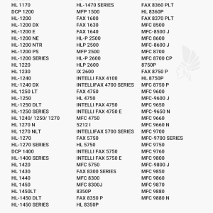 Brother DR-6000 rumpuyksikkö - Yhteensopivat tulostinmallit