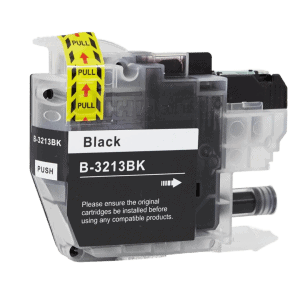 Yhteensopiva Brother LC3213BK musta mustekasetti mustesuihkutulostimelle