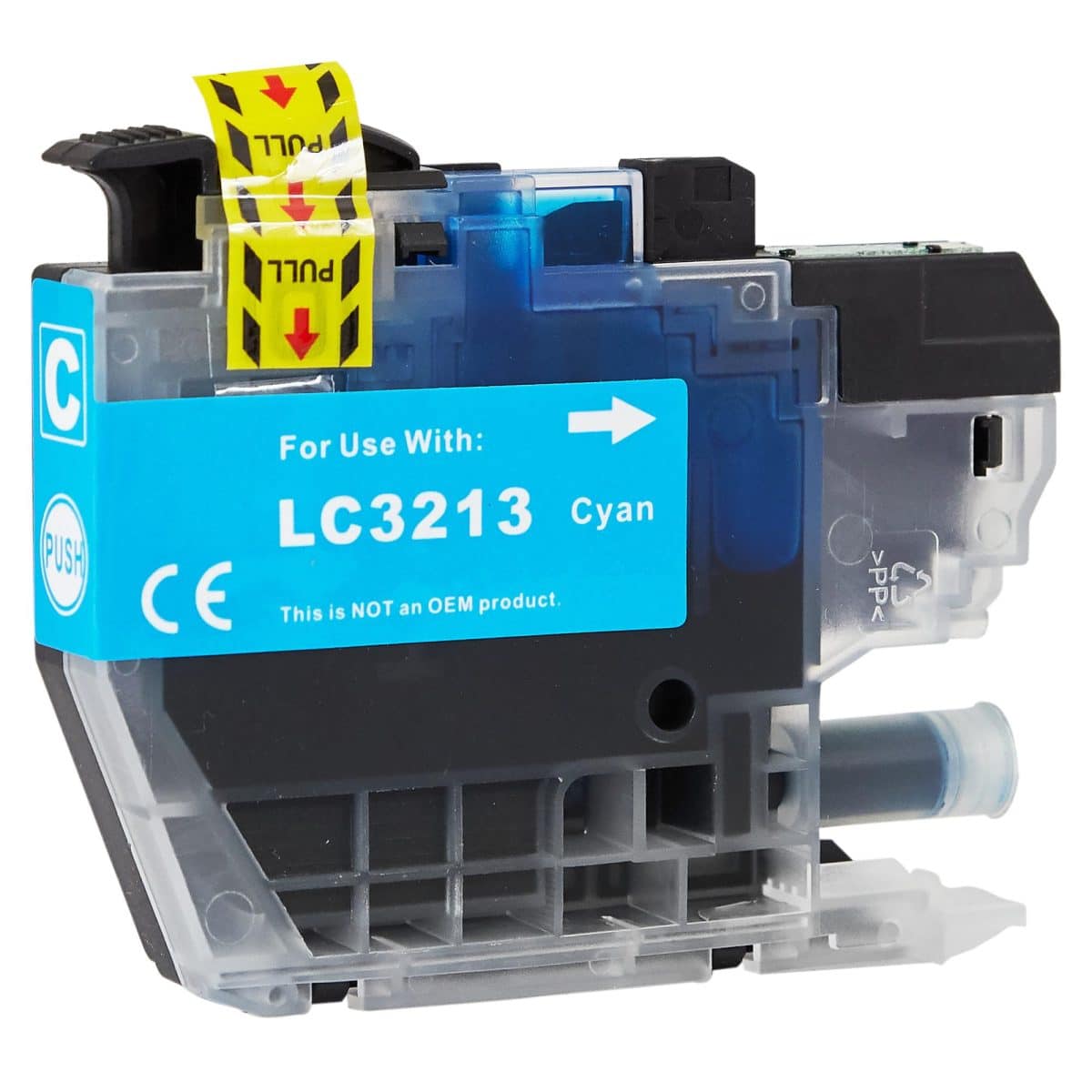 Brother LC3213C -mustekasetti, syaani - tarvike, premium