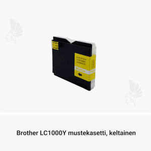 Brother LC1000Y mustekasetti, keltainen - Yhteensopivat tulostinmallit