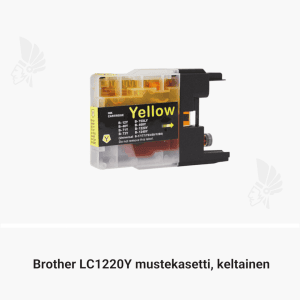 Brother LC1220Y mustekasetti, keltainen - Yhteensopivat tulostinmallit