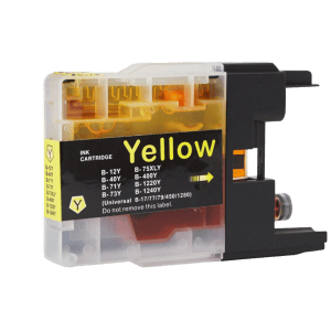 Yhteensopiva Brother LC1220Y keltainen mustekasetti mustesuihkutulostimelle