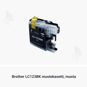 Brother LC123BK mustekasetti, musta - Yhteensopivat tulostinmallit