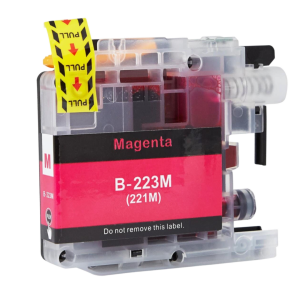 Yhteensopiva Brother LC221M magenta mustekasetti mustesuihkutulostimelle
