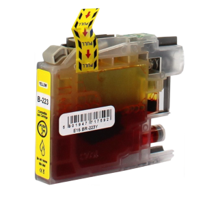 Yhteensopiva Brother LC221Y keltainen mustekasetti mustesuihkutulostimelle