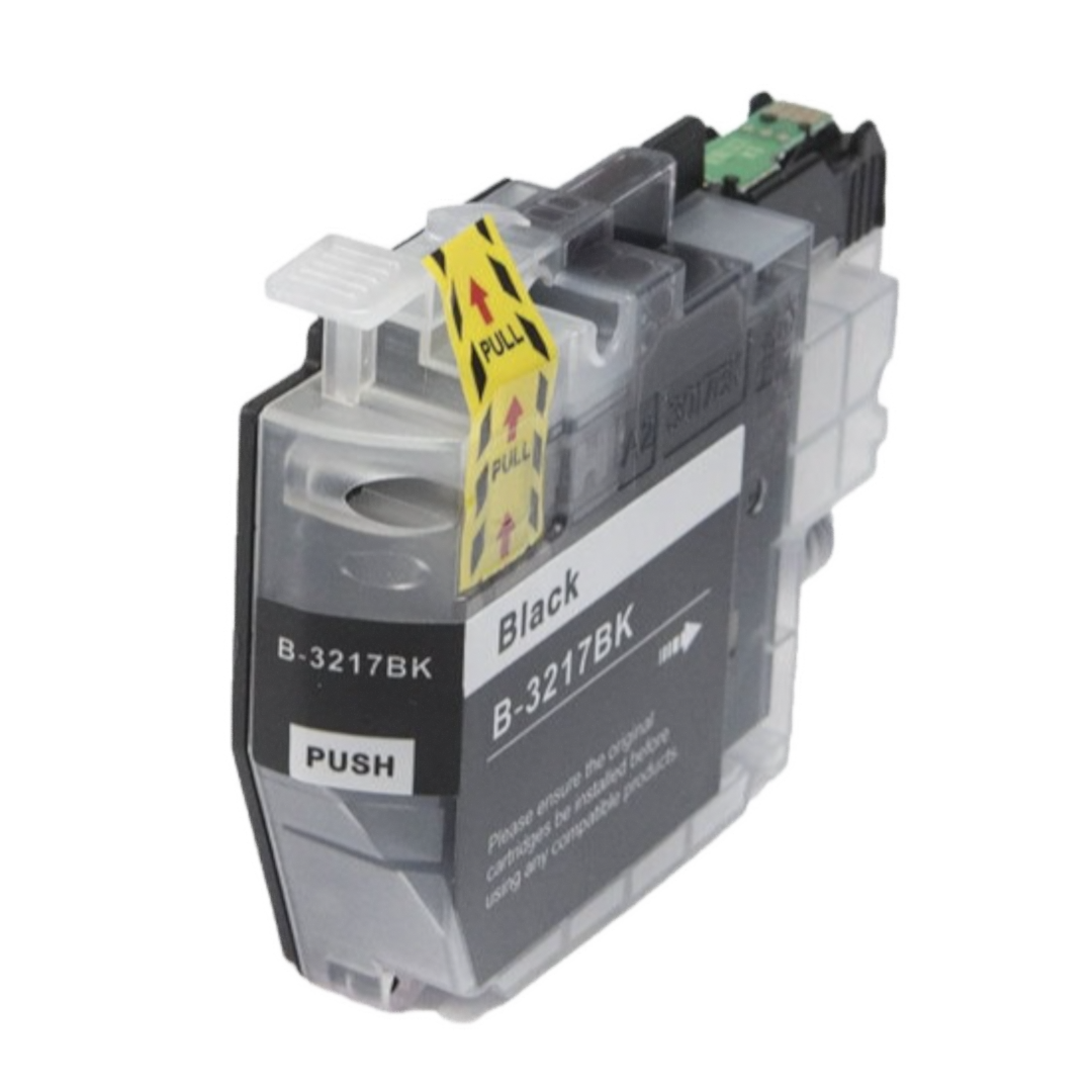 Yhteensopiva Brother LC3217BK musta mustekasetti mustesuihkutulostimelle