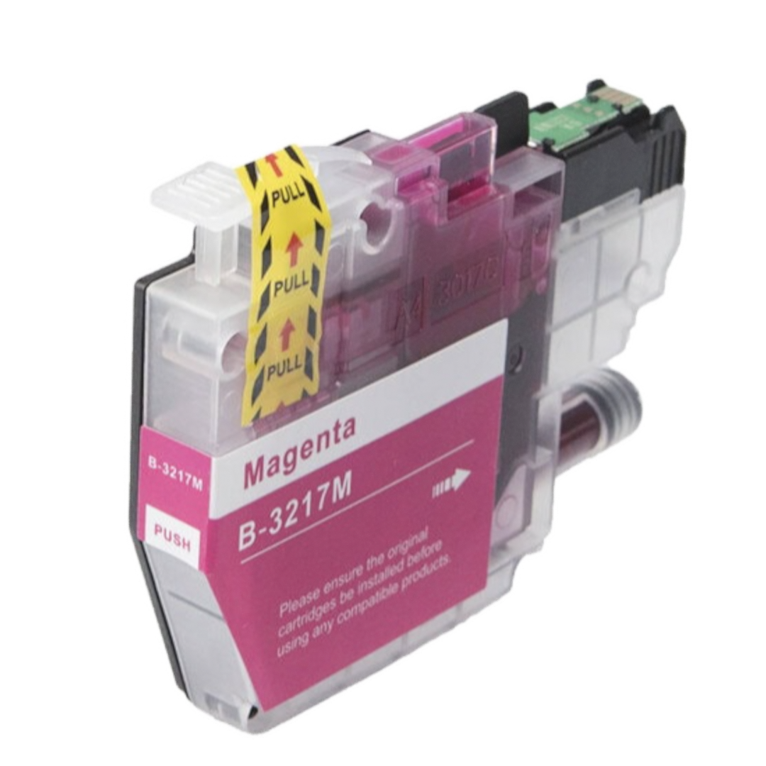 Yhteensopiva Brother LC3217M magenta mustekasetti mustesuihkutulostimelle