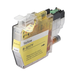 Yhteensopiva Brother LC3217Y keltainen mustekasetti mustesuihkutulostimelle