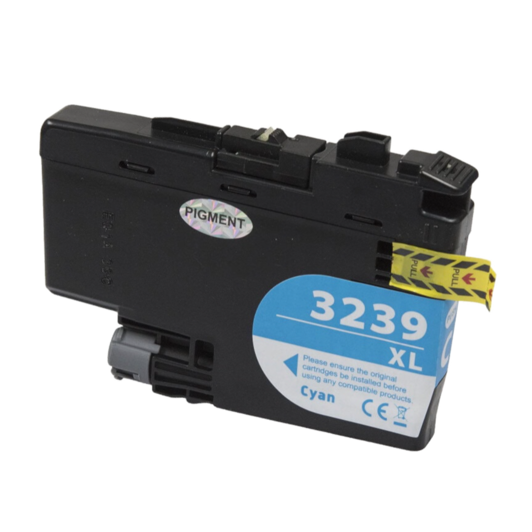 Yhteensopiva Brother LC3239XLC syaani mustekasetti mustesuihkutulostimelle