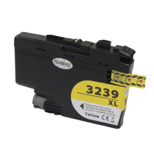 Yhteensopiva Brother LC3239XLY keltainen mustekasetti mustesuihkutulostimelle