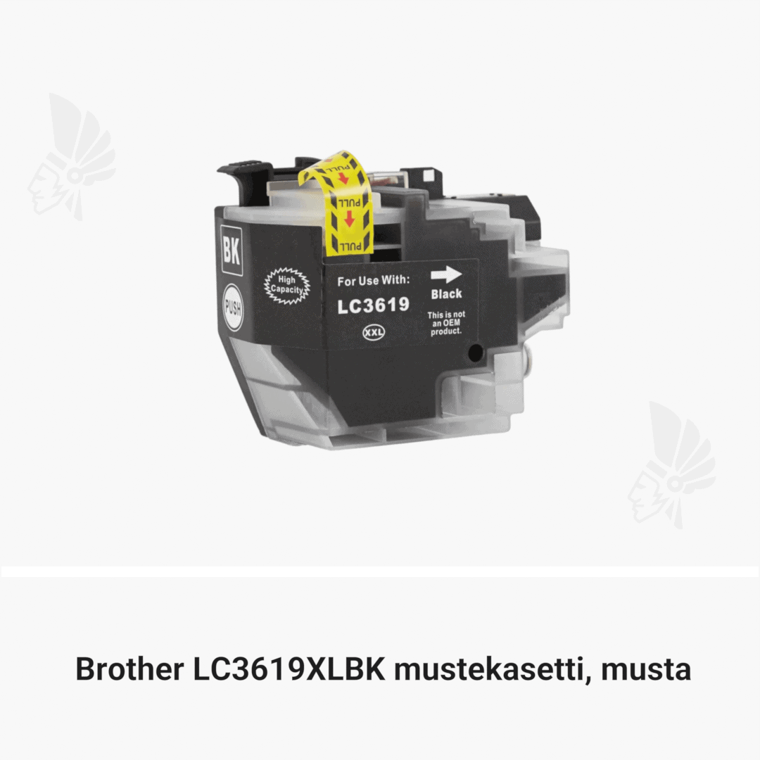 Brother LC3619XLBK mustekasetti, musta - Yhteensopivat tulostinmallit
