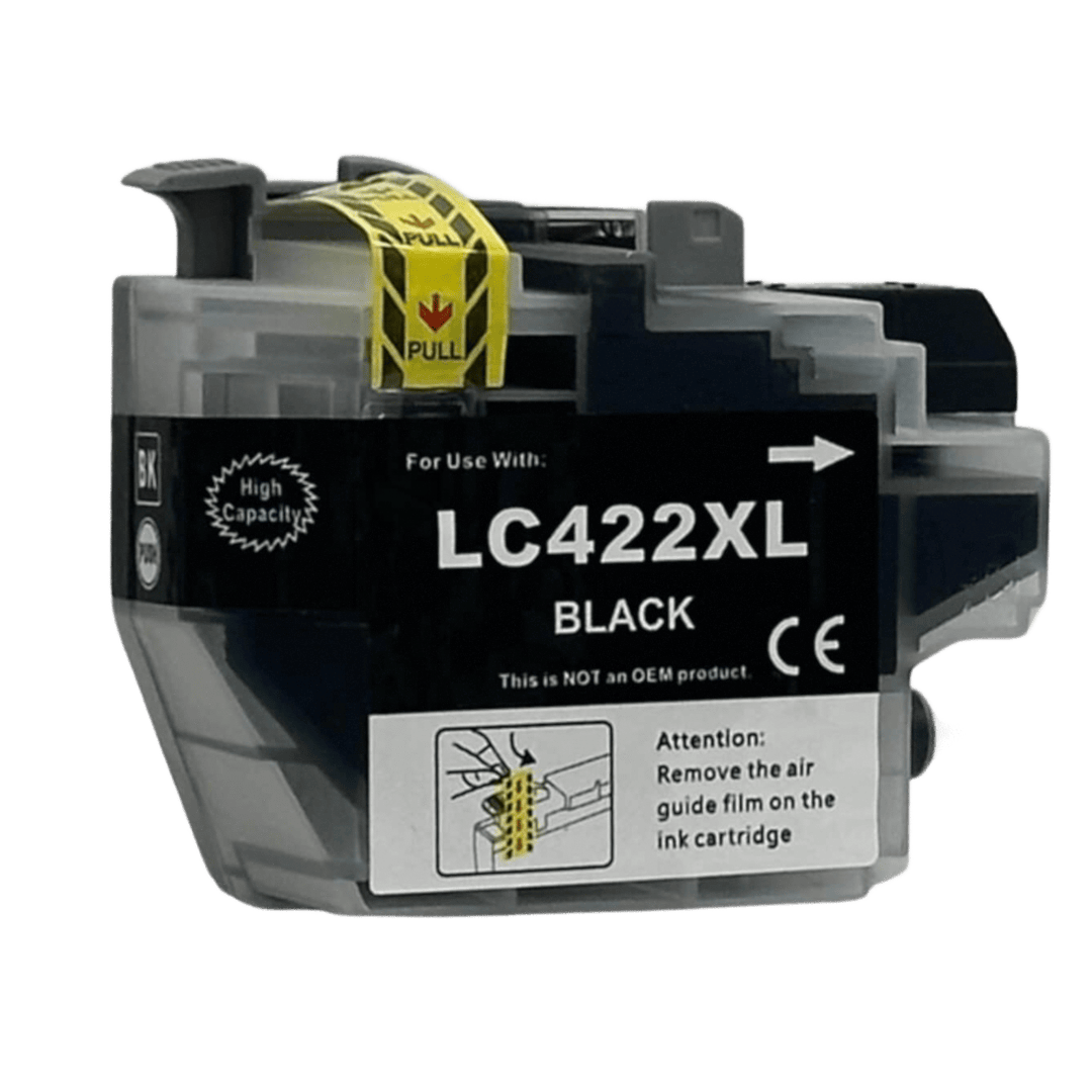 Yhteensopiva Brother LC422XLBK musta mustekasetti mustesuihkutulostimelle