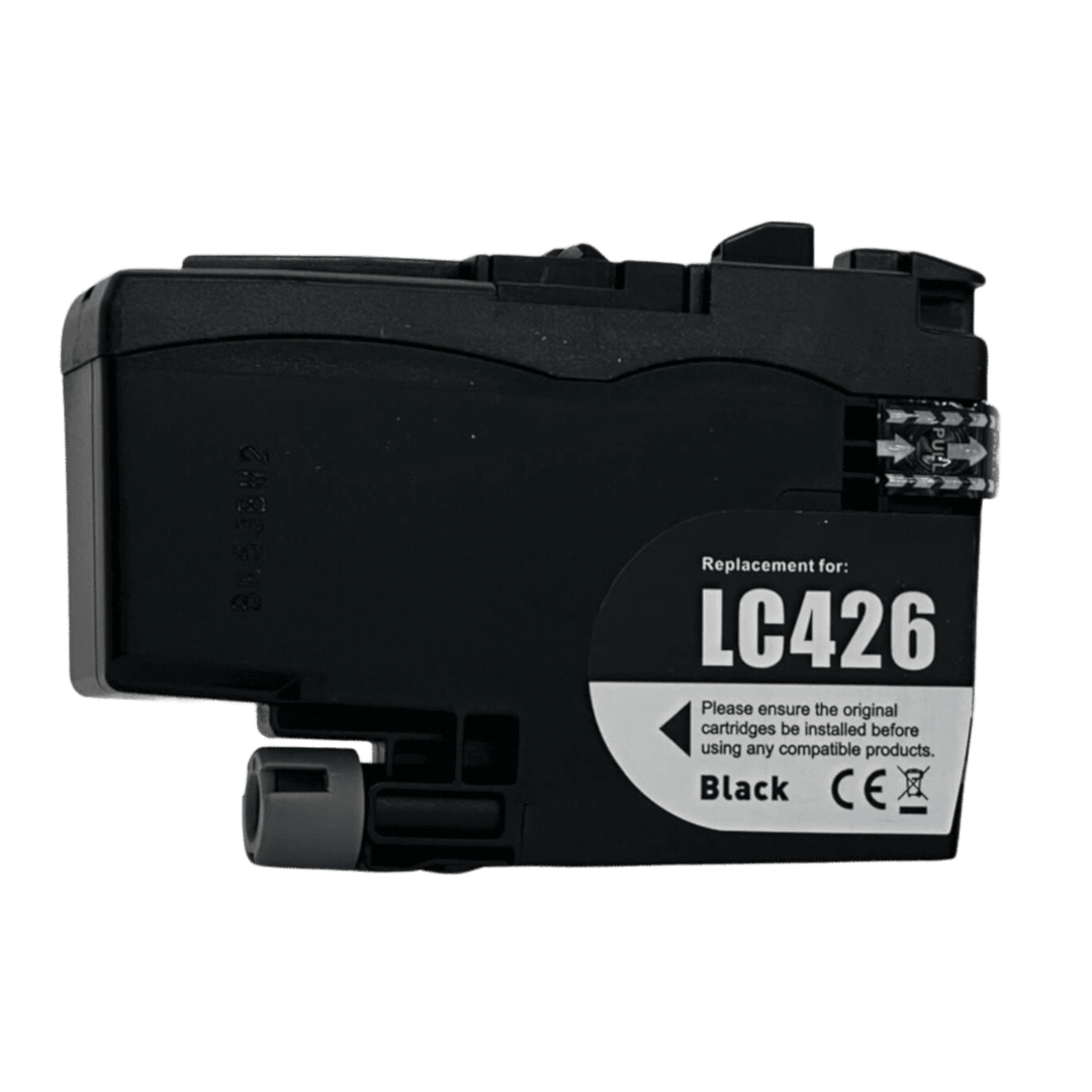 Yhteensopiva Brother LC426XLBK musta mustekasetti mustesuihkutulostimelle