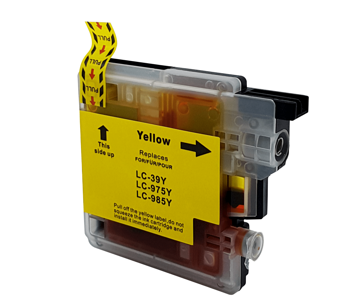 Brother LC985Y -mustekasetti, keltainen - tarvike, premium