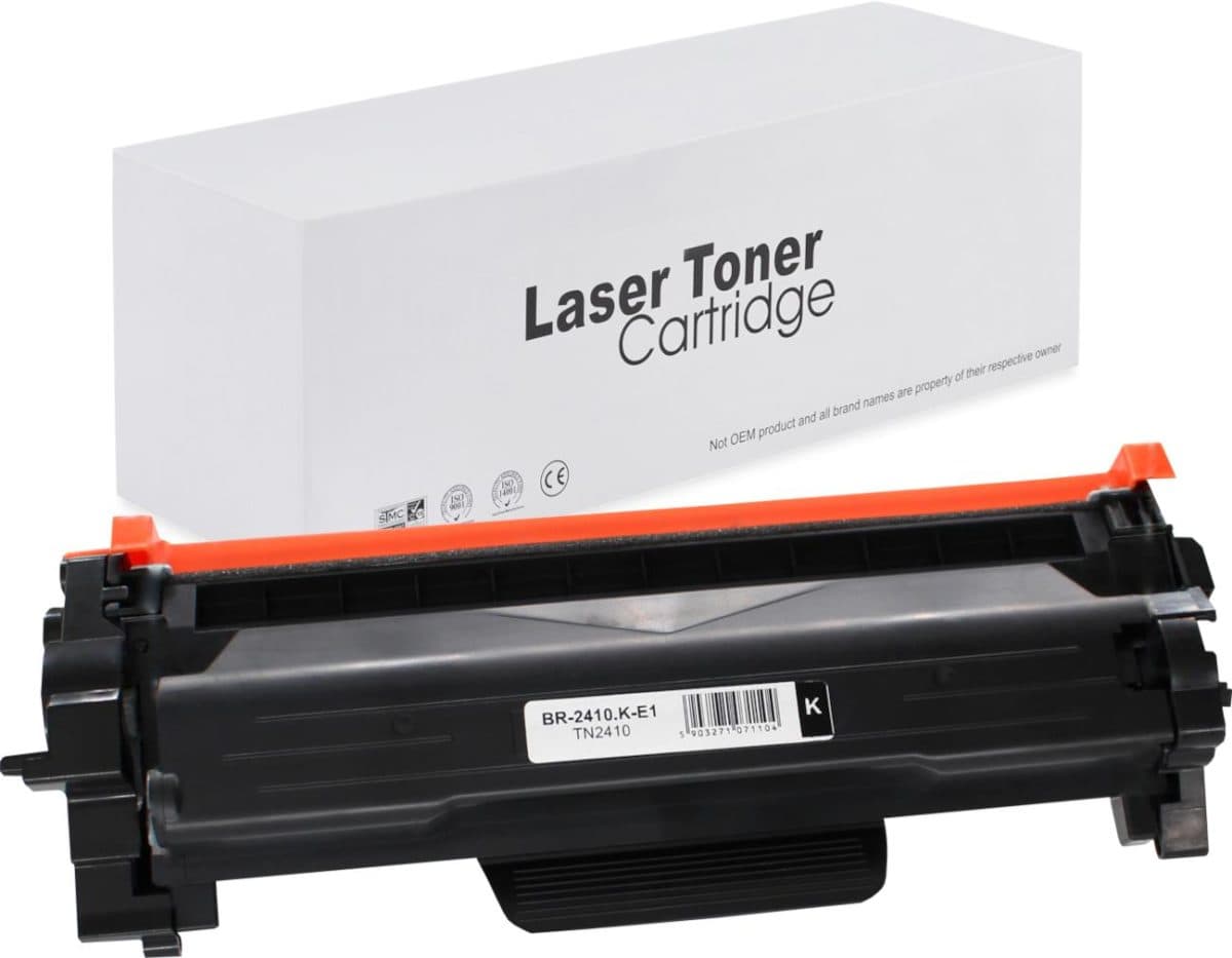 Brother TN-2410 -laservärikasetti, musta - tarvike, premium