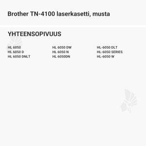 Brother TN-4100 laserkasetti, musta – tarvike, premium - Yhteensopivat tulostinmallit