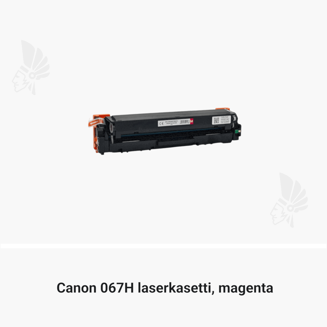 Canon 067H laserkasetti, magenta - Yhteensopivat tulostinmallit