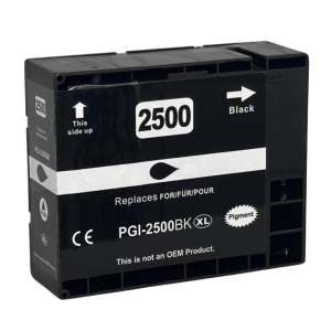Yhteensopiva Canon PGI-2500 musta mustekasetti mustesuihkutulostimelle