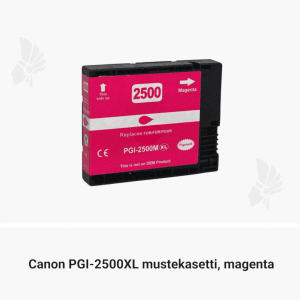 Yhteensopiva Canon PGI-2500XL magenta mustekasetti mustesuihkutulostimelle