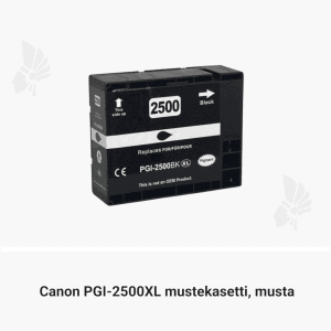 Yhteensopiva Canon PGI-2500XL musta mustekasetti mustesuihkutulostimelle