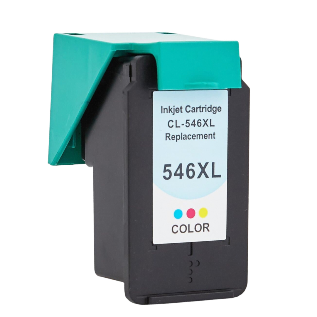 Yhteensopiva Canon CL-546XL kolmivärinen mustekasetti mustesuihkutulostimelle