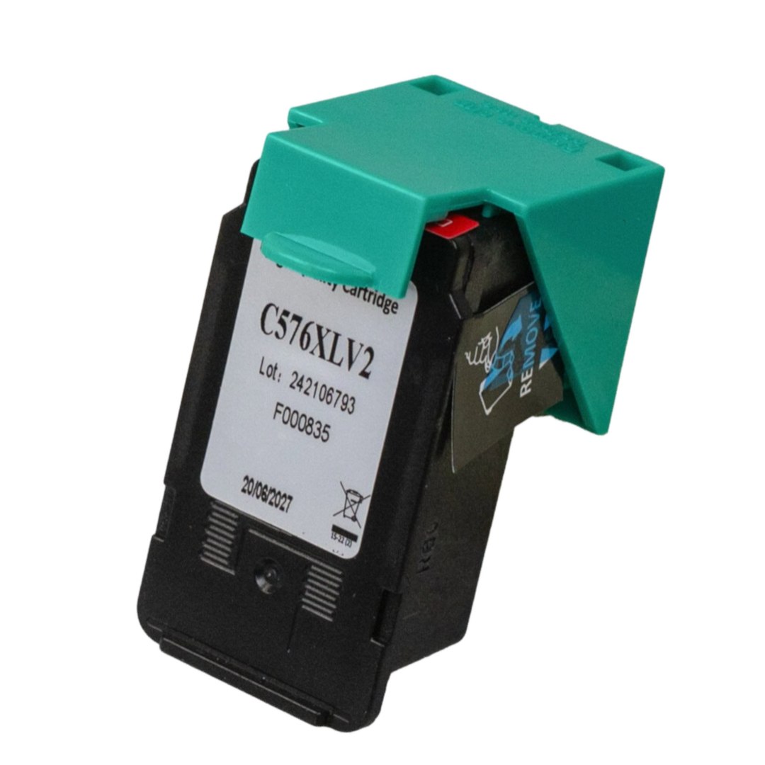 Yhteensopiva Canon CL-576XL kolmivärinen mustekasetti mustesuihkutulostimelle