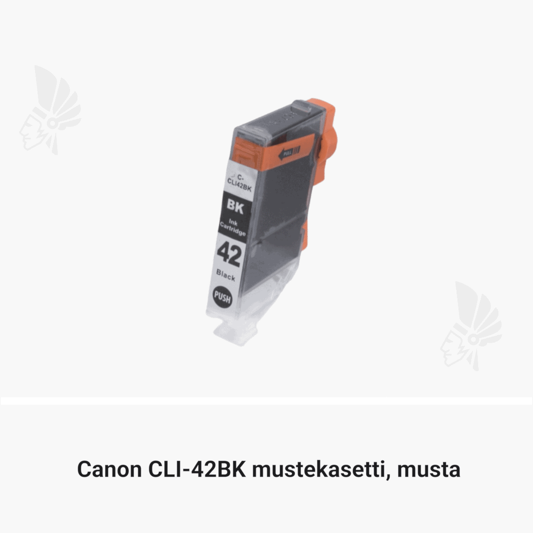 Canon CLI-42BK mustekasetti, musta - Yhteensopivat tulostinmallit