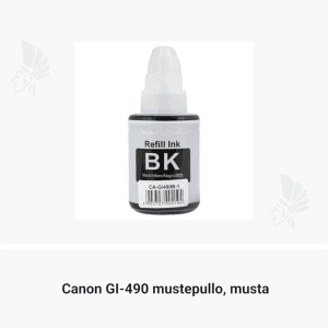 Canon GI-490 mustepullo, musta - Yhteensopivat tulostinmallit