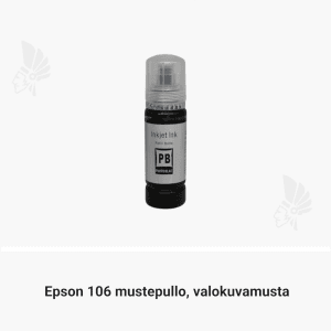 Epson 106 mustepullo, valokuvamusta - Yhteensopivat tulostinmallit
