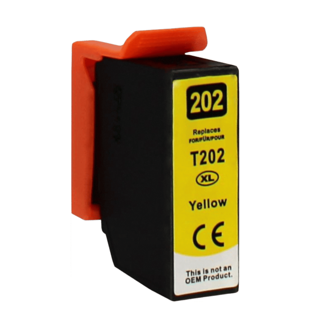 Yhteensopiva Epson 202XL keltainen mustekasetti mustesuihkutulostimelle