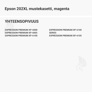 Epson 202XL mustekasetti, magenta - Yhteensopivat tulostinmallit
