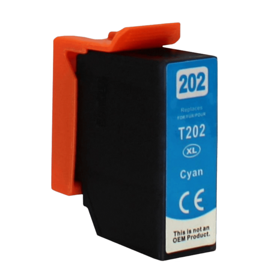 Yhteensopiva Epson 202XL syaani mustekasetti mustesuihkutulostimelle