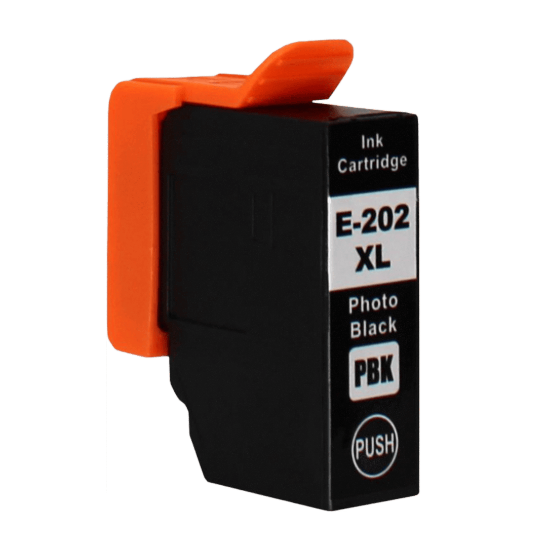 Yhteensopiva Epson 202XL valokuvamusta mustekasetti mustesuihkutulostimelle
