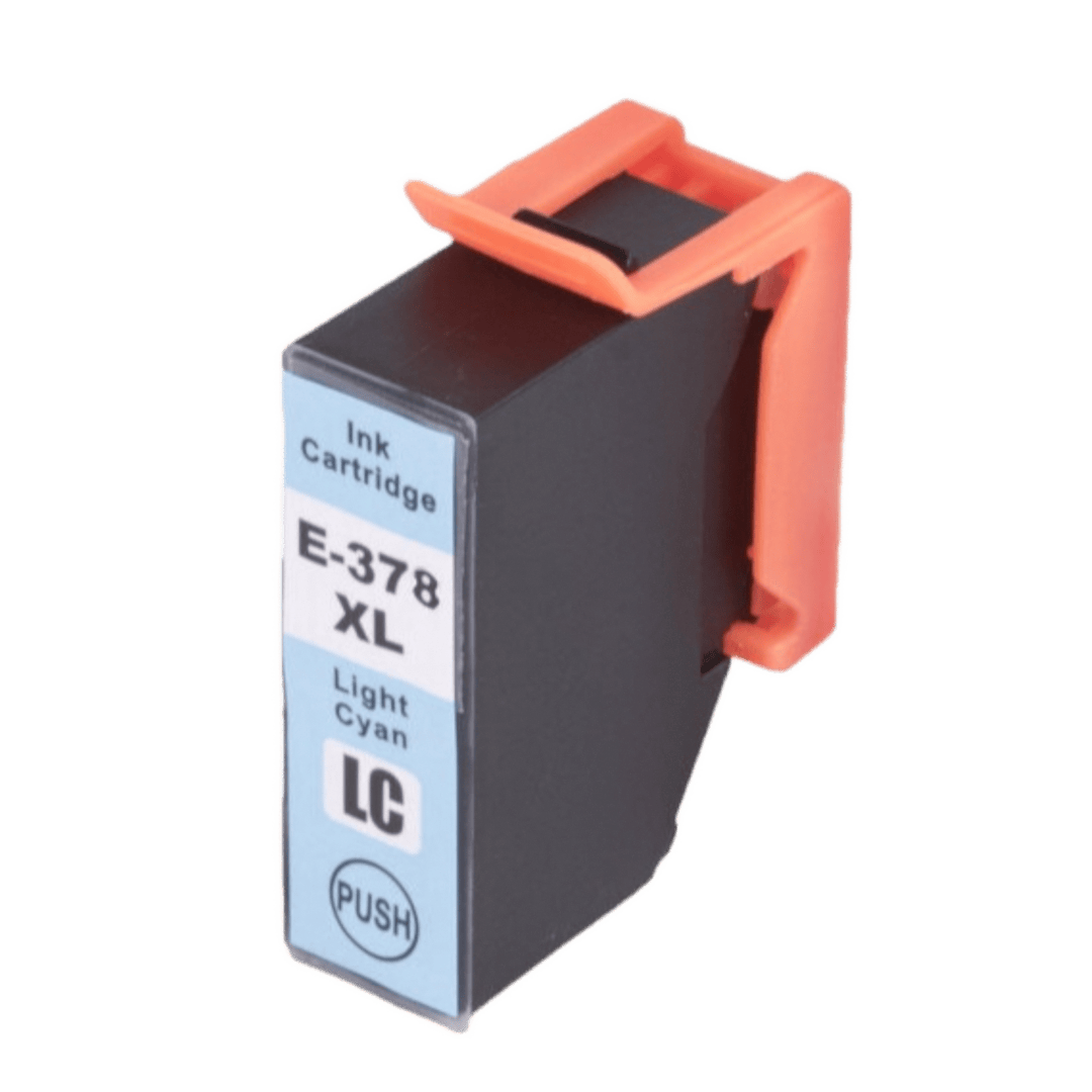 Yhteensopiva Epson 378 vaalea syaani mustekasetti mustesuihkutulostimelle