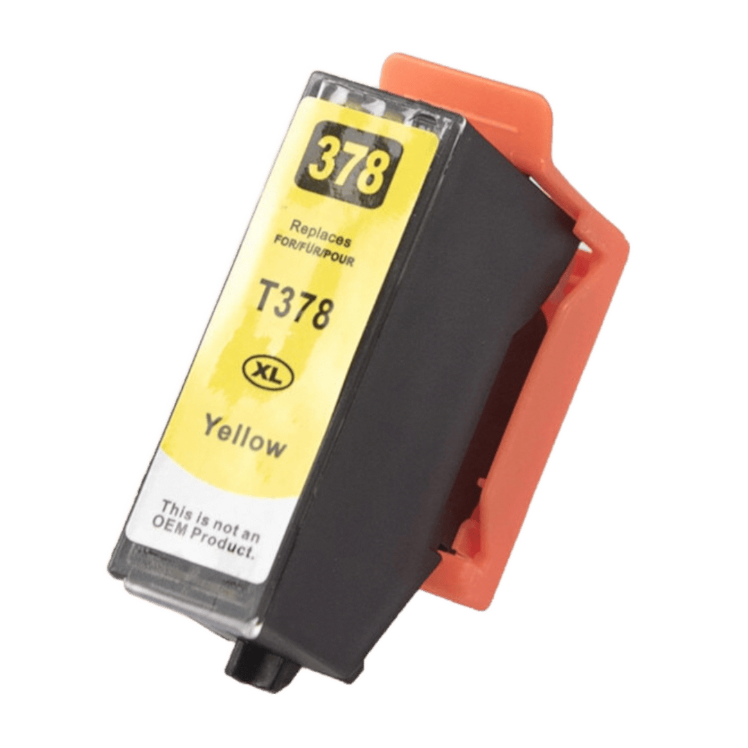 Yhteensopiva Epson 378XL keltainen mustekasetti mustesuihkutulostimelle