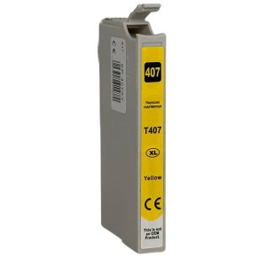 Epson 407XL -mustekasetti, keltainen - tarvike, premium