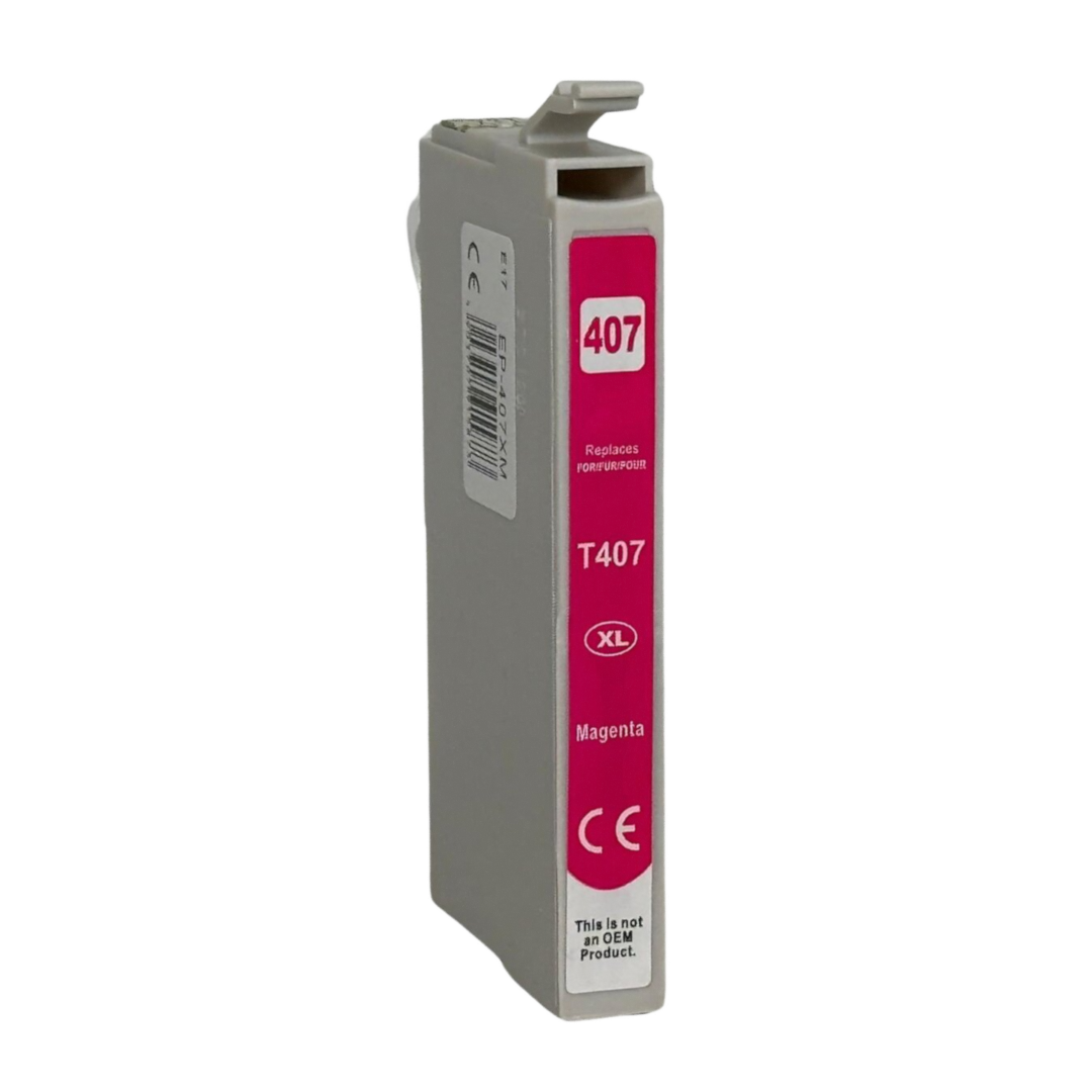 Yhteensopiva Epson 407XL magenta mustekasetti mustesuihkutulostimelle