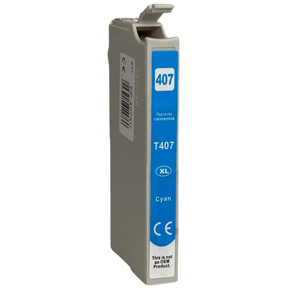 Epson 407XL -mustekasetti, syaani - tarvike, premium