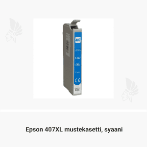 Epson 407XL mustekasetti, syaani - Yhteensopivat tulostinmallit