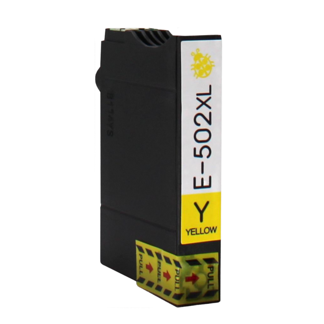 Yhteensopiva Epson 502 keltainen mustekasetti mustesuihkutulostimelle