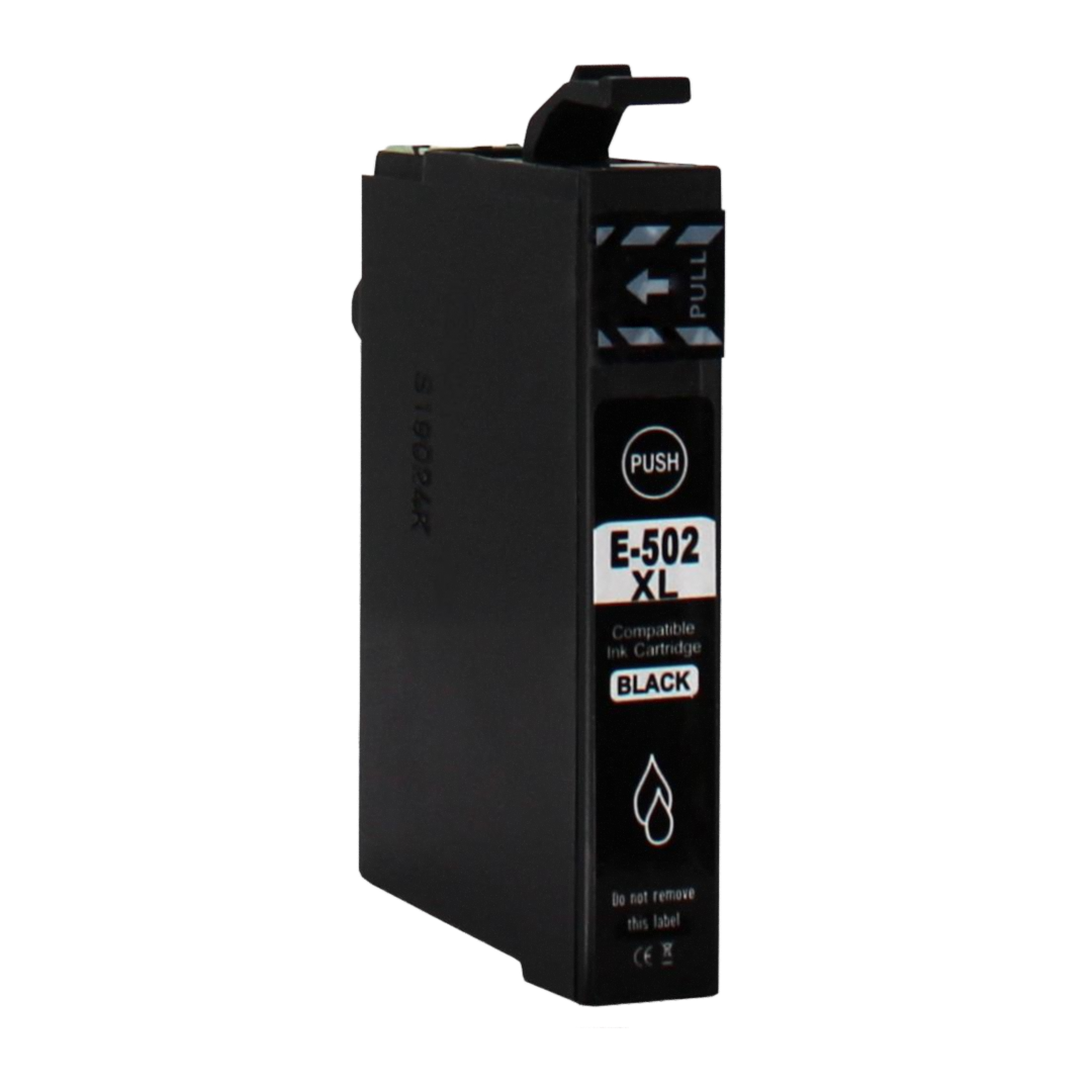 Yhteensopiva Epson 502 musta mustekasetti mustesuihkutulostimelle