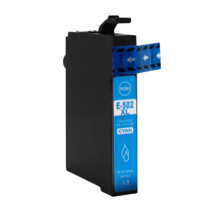 Yhteensopiva Epson 502 syaani mustekasetti mustesuihkutulostimelle
