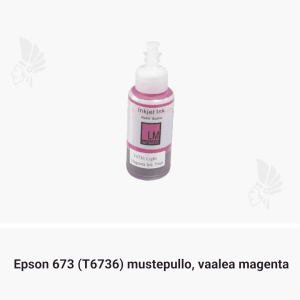 Epson 673 (T6736) mustepullo, vaalea magenta - Yhteensopivat tulostinmallit