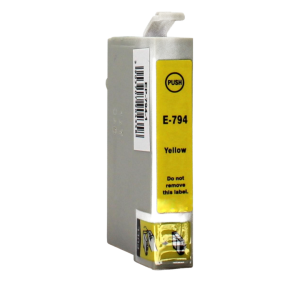Yhteensopiva Epson T0794 keltainen mustekasetti mustesuihkutulostimelle
